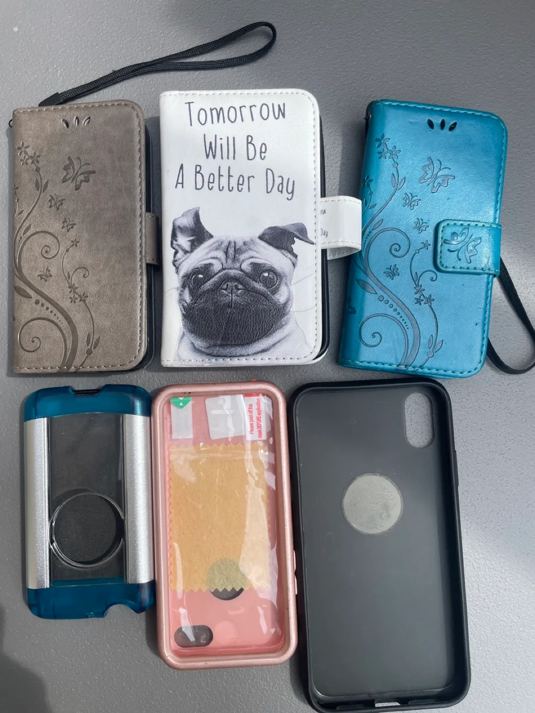 Assorted phone cases thumbnail