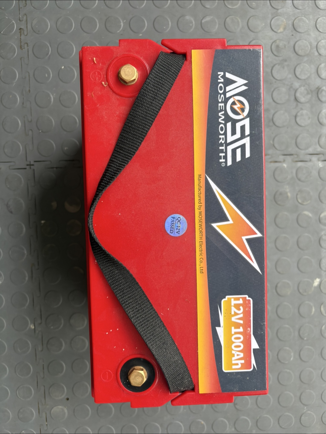 Marine battery 12v 100AH + inclusions - photo 2