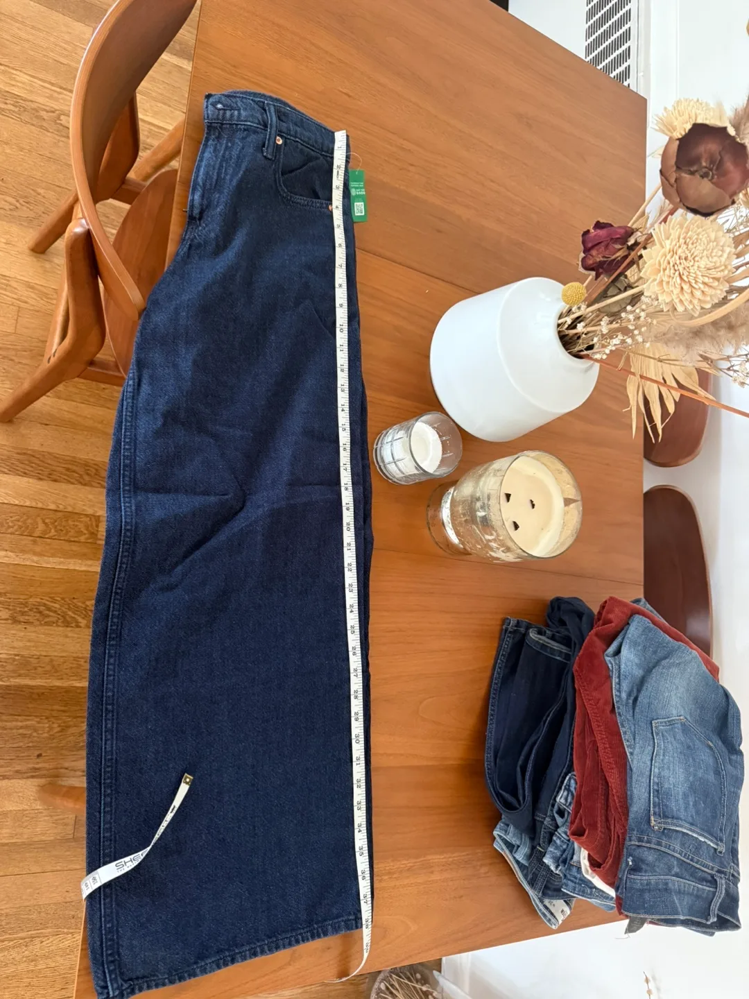 Gap baggy mid rise jeans.  Brand new. image indicator(3)