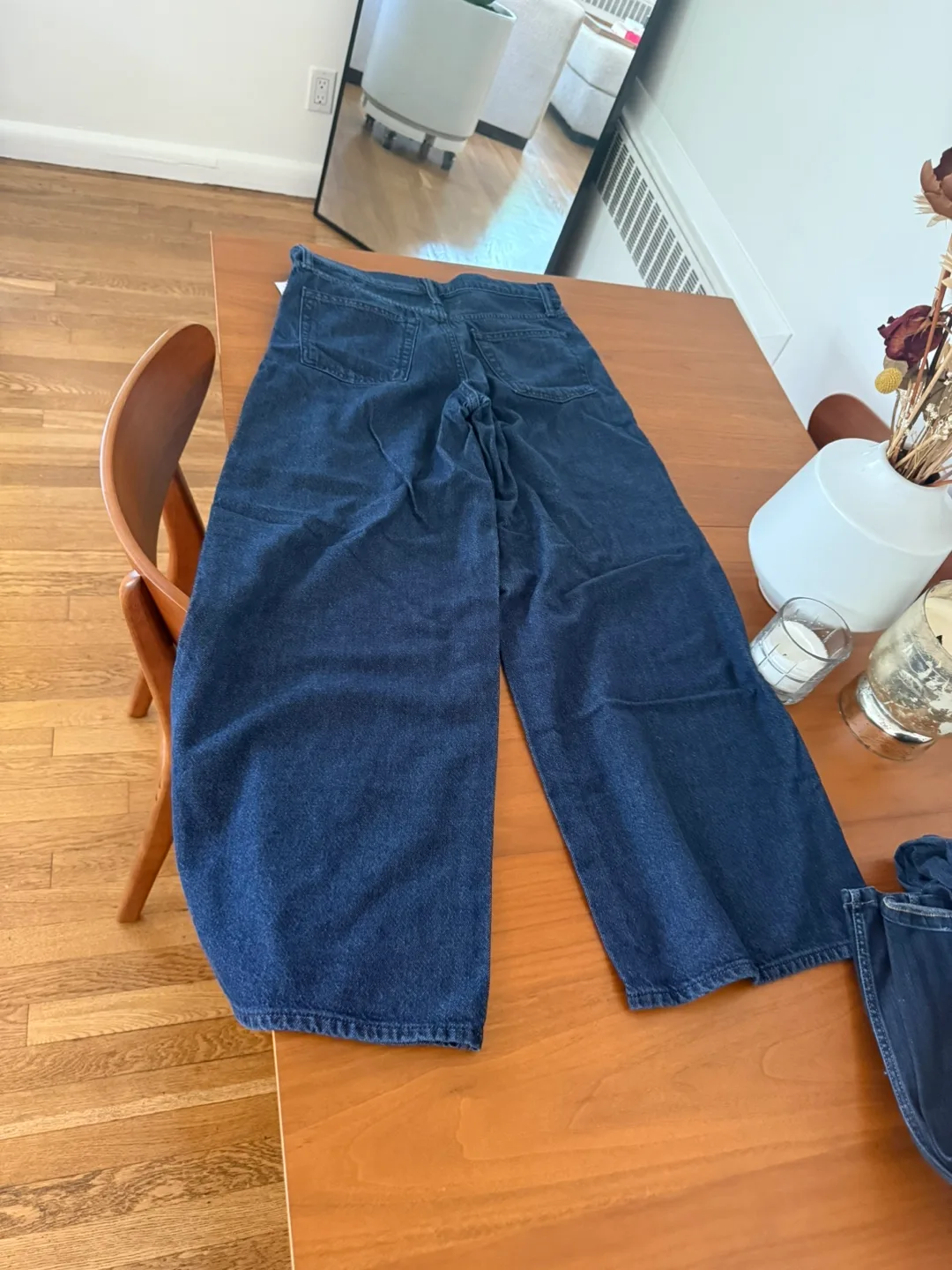 Gap baggy mid rise jeans.  Brand new. image indicator(2)