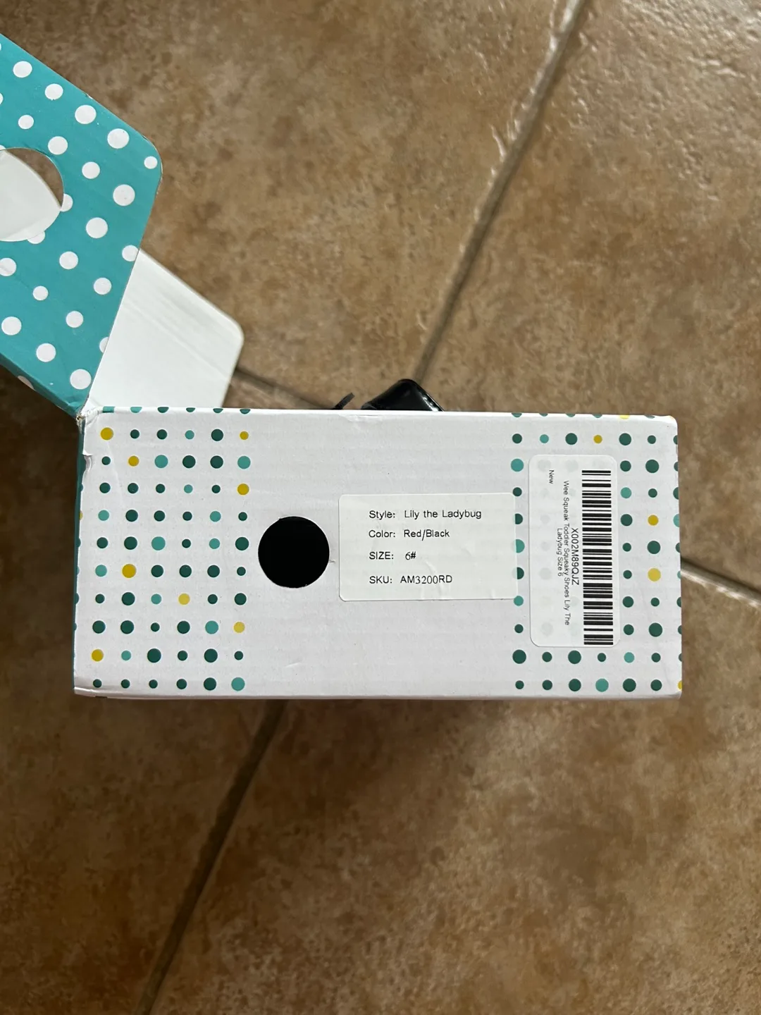 Wee Squeak Lily the Ladybug Shoes - Size 6W image indicator(2)