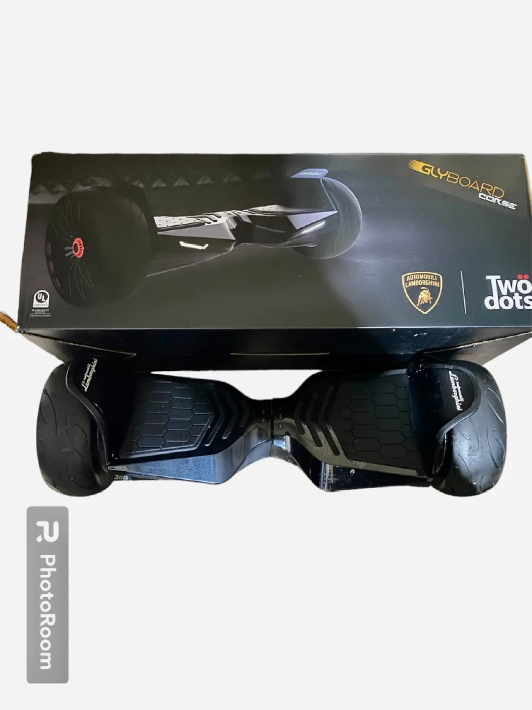 Lamborghini Two Dots Glyboard Corse Hoverboard image indicator(2)