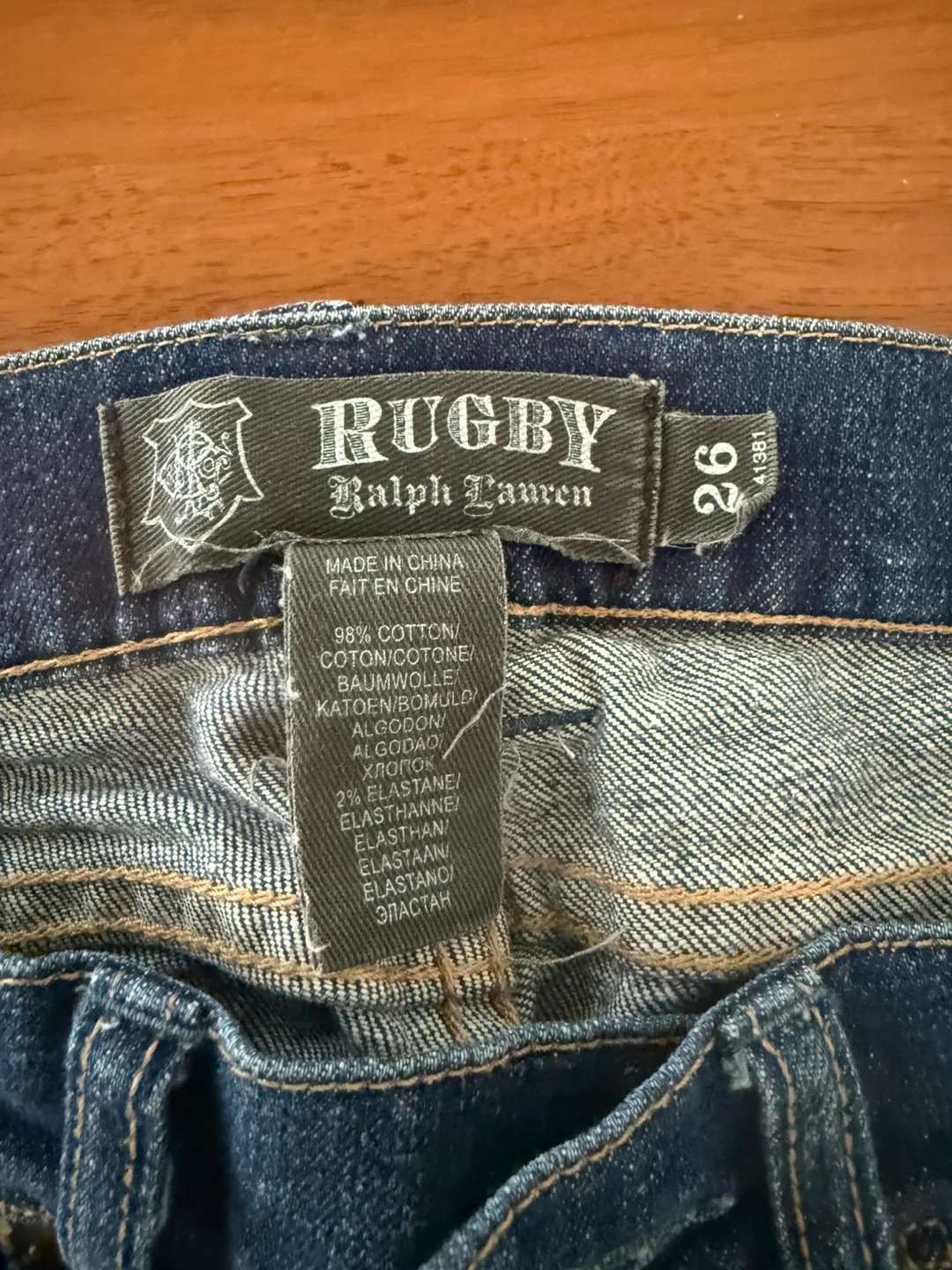 Rugby Ralph Lauren Rugby jeans Size 26 image indicator(3)