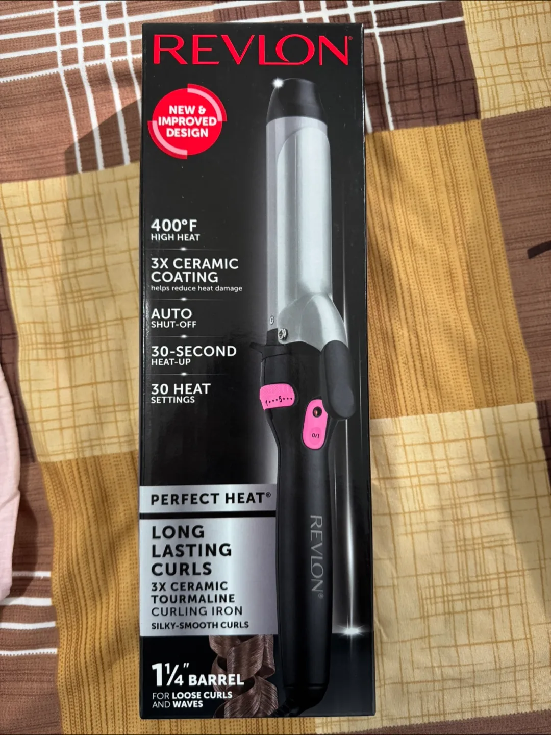 Revlon long lasting losse curls curling iron thumbnail