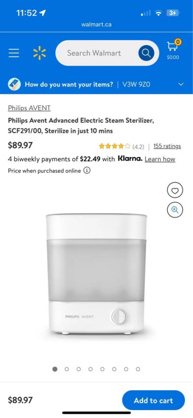 Philips AVENT Baby Bottle Sterilizer - Unused/Unopened image indicator(4)