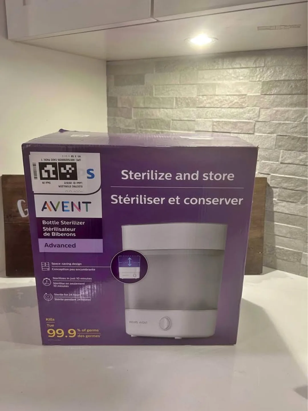 Philips AVENT Baby Bottle Sterilizer - Unused/Unopened thumbnail