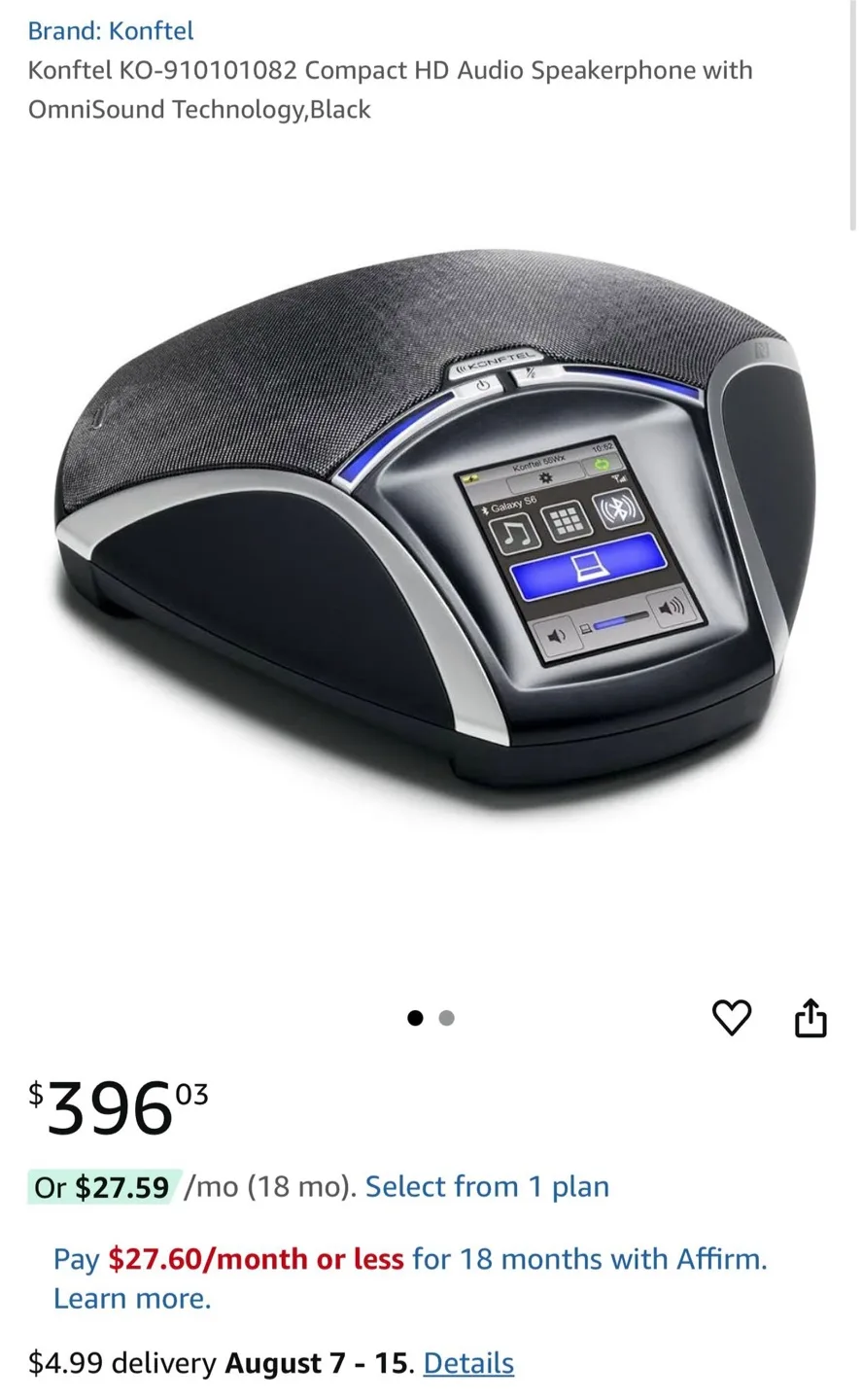 Konftel KO-Compact HD Audio Speakerphone - New thumbnail