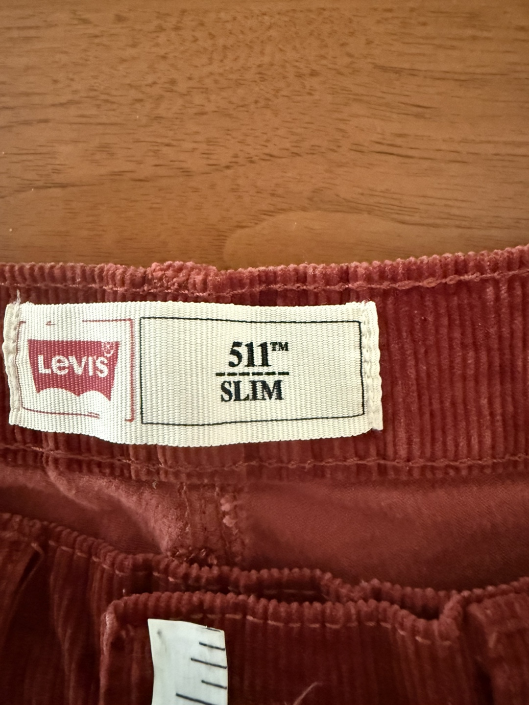 Levi's 511 Slim Fit Corduroy pants - photo 4
