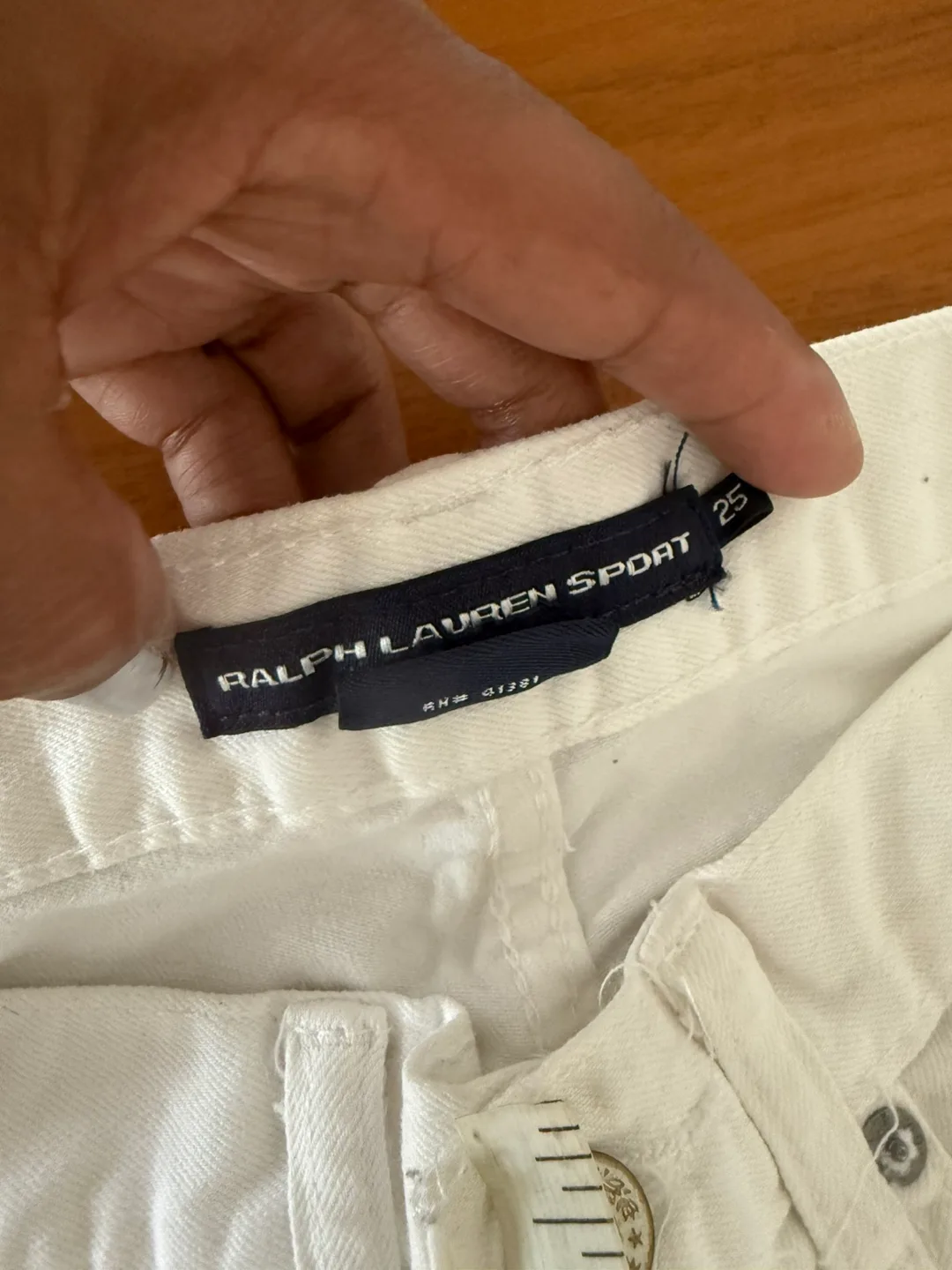 Ralph Lauren Sport White Jeans - Size 25 image indicator(4)