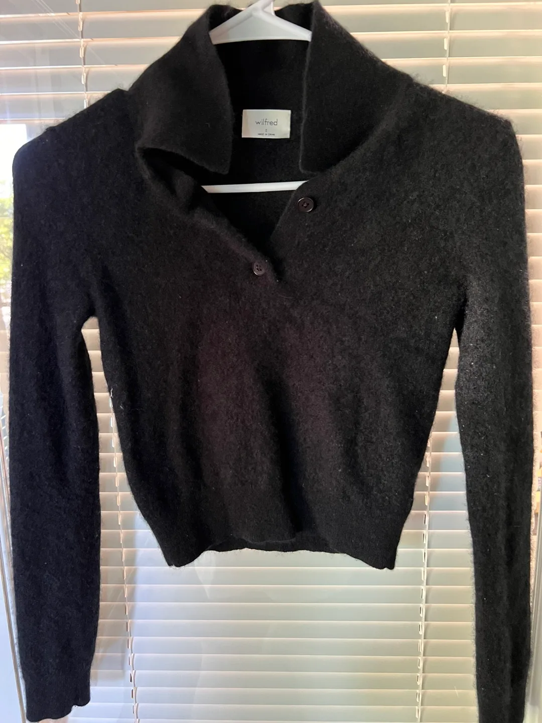 Wilfred Black Sweater - Size Small thumbnail