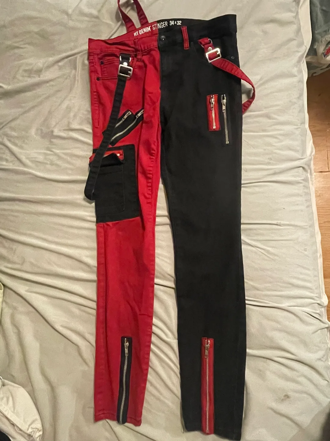 HT Denim Stinger 34x32 Two-Tone Pants image indicator(4)