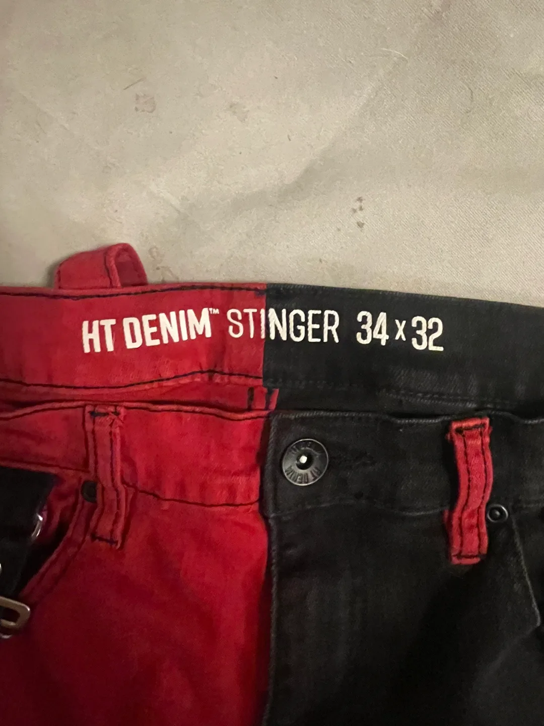 HT Denim Stinger 34x32 Two-Tone Pants image indicator(2)