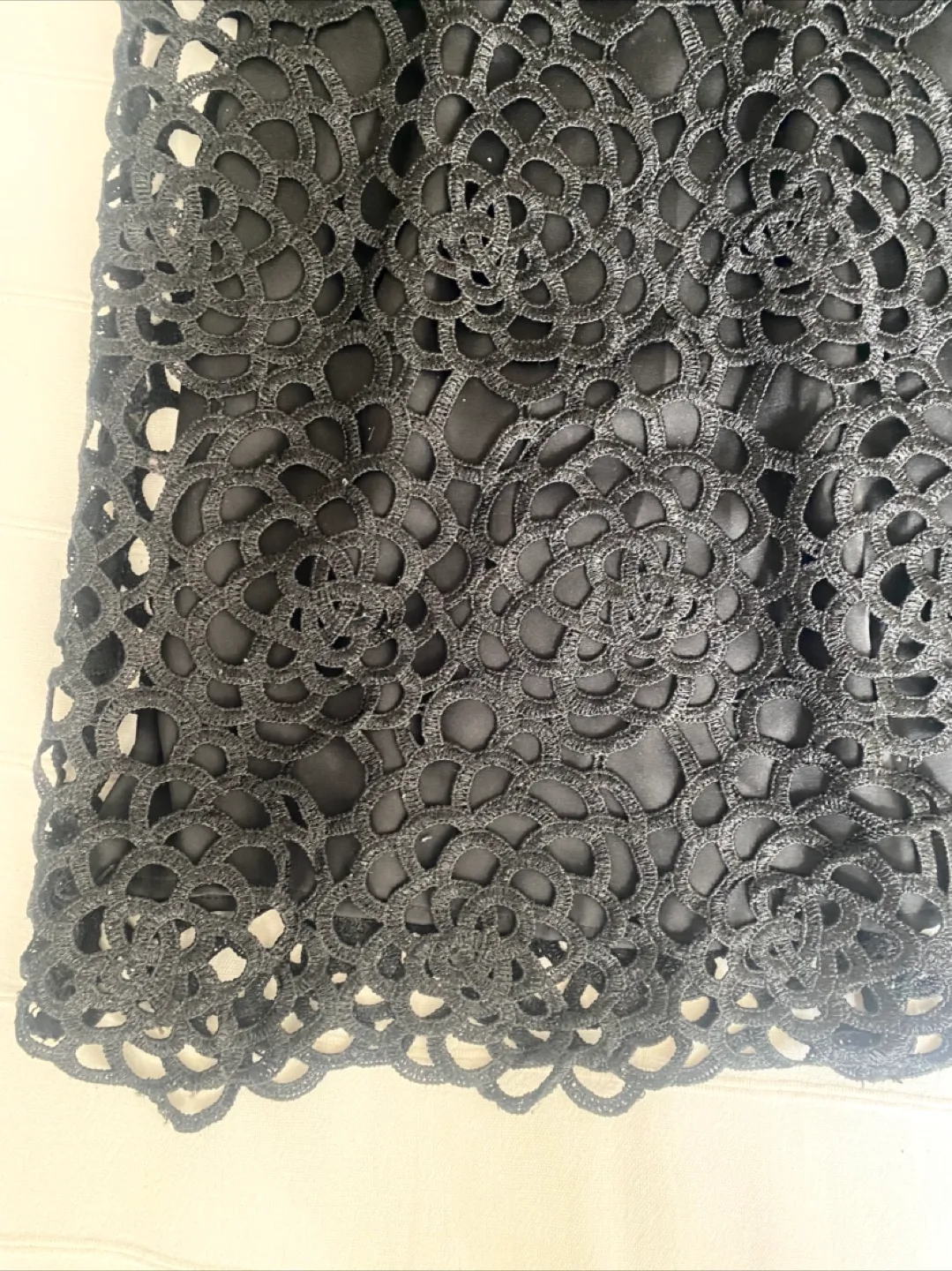 Zara Woman Black Lace Dress - Size S image indicator(2)