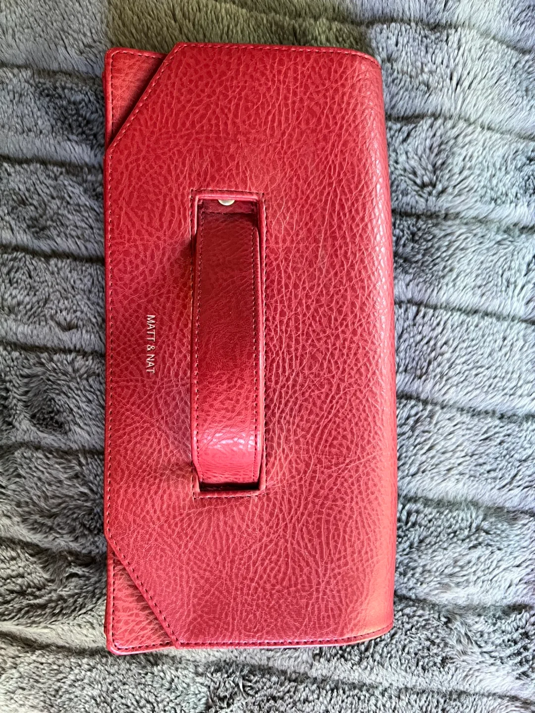 Matt & Nat Red Clutch thumbnail