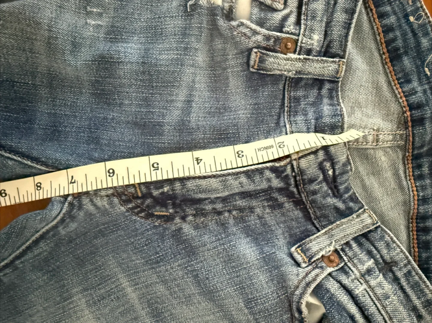 Ralph Lauren Distressed Jeans Size 25/32 image indicator(3)