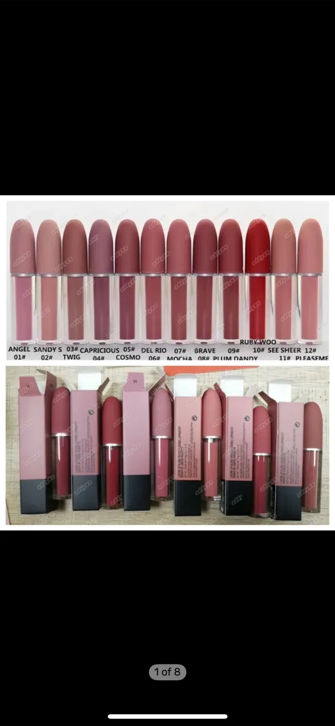 Mac lipstick set and more sets and make up image indicator(10)