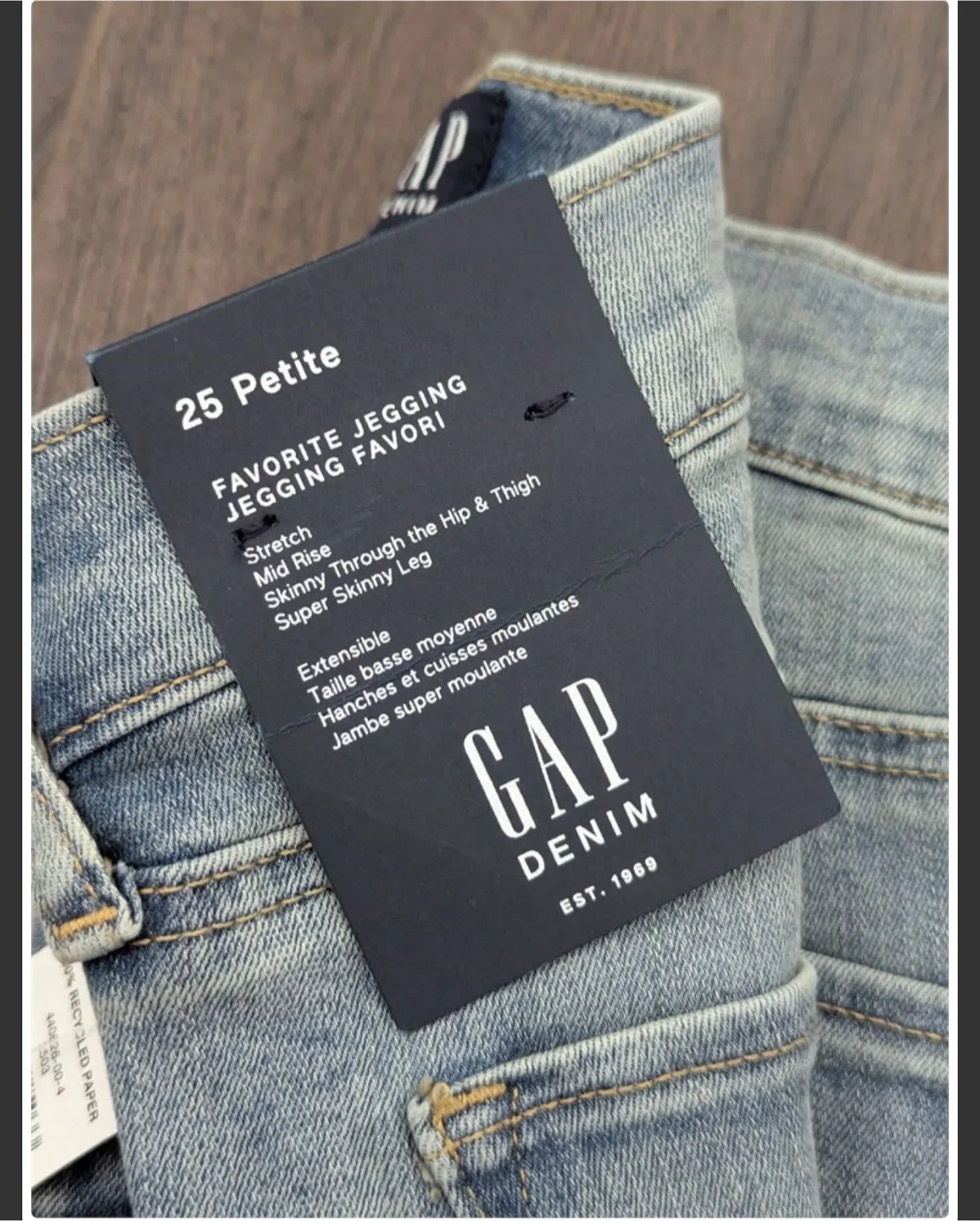 GAP Denim Favorite Jegging - 25 Petite thumbnail