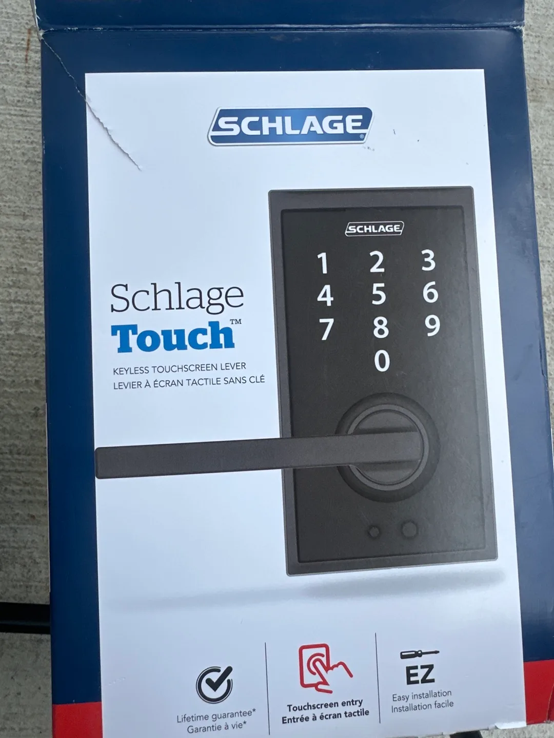 New Schlage Touch Keyless Lever thumbnail
