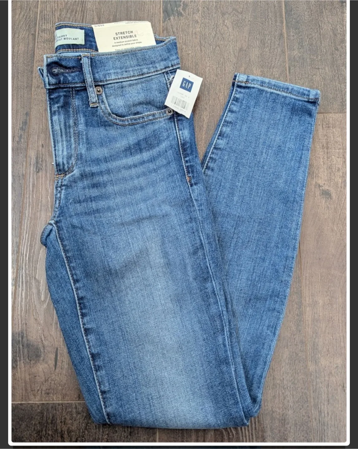 New GAP 1969 True Skinny Jeans, Size 25 thumbnail