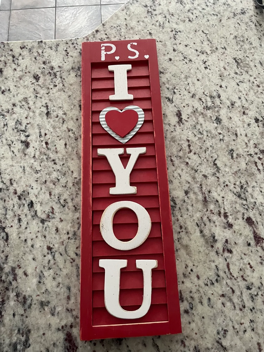 P.S. I Love You Wall Decor thumbnail