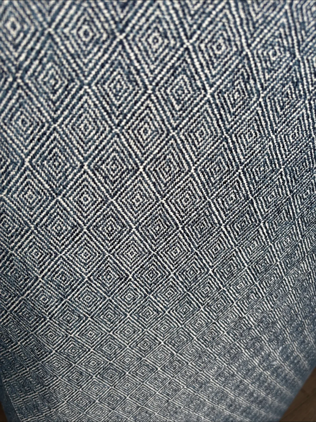 Blue Patterned Armchair - from urban Barn like New! image indicator(3)