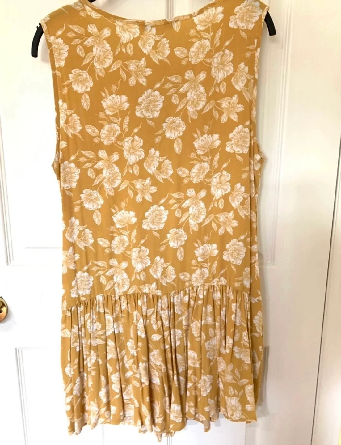 Forever 21 Floral Mustard Dress image indicator(2)