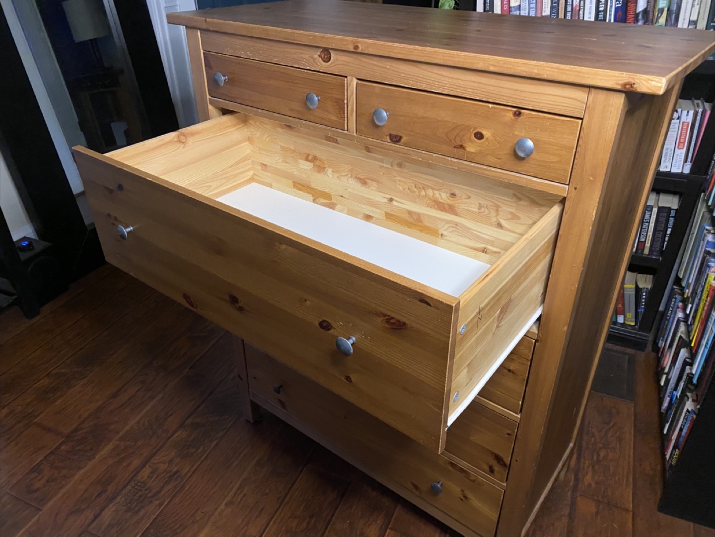 FREE DELIVERY: Large Pine Dresser $170 (HRM) - photo 5
