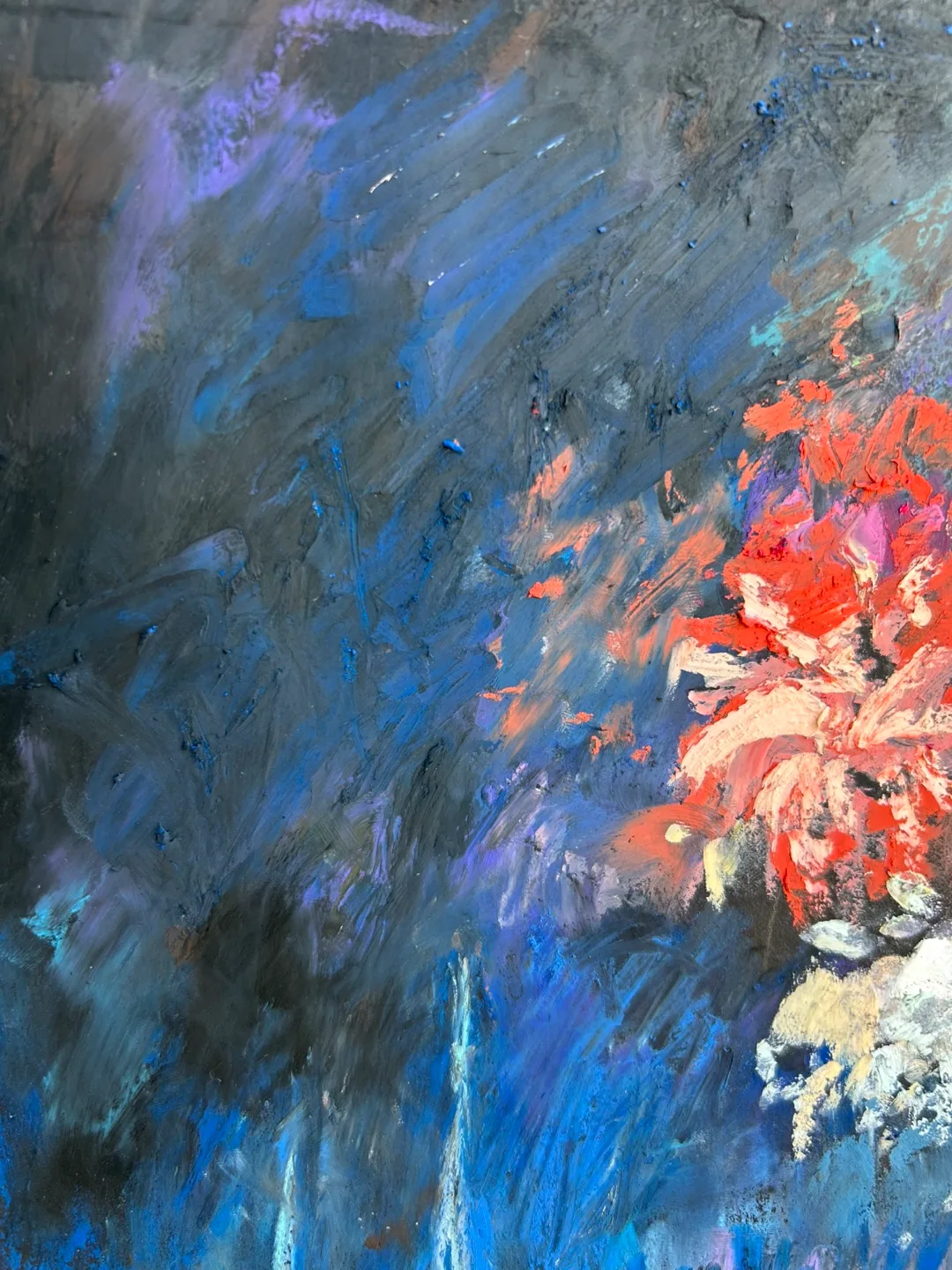 “Canadian Summer” Original Oil Pastel Painting image indicator(3)