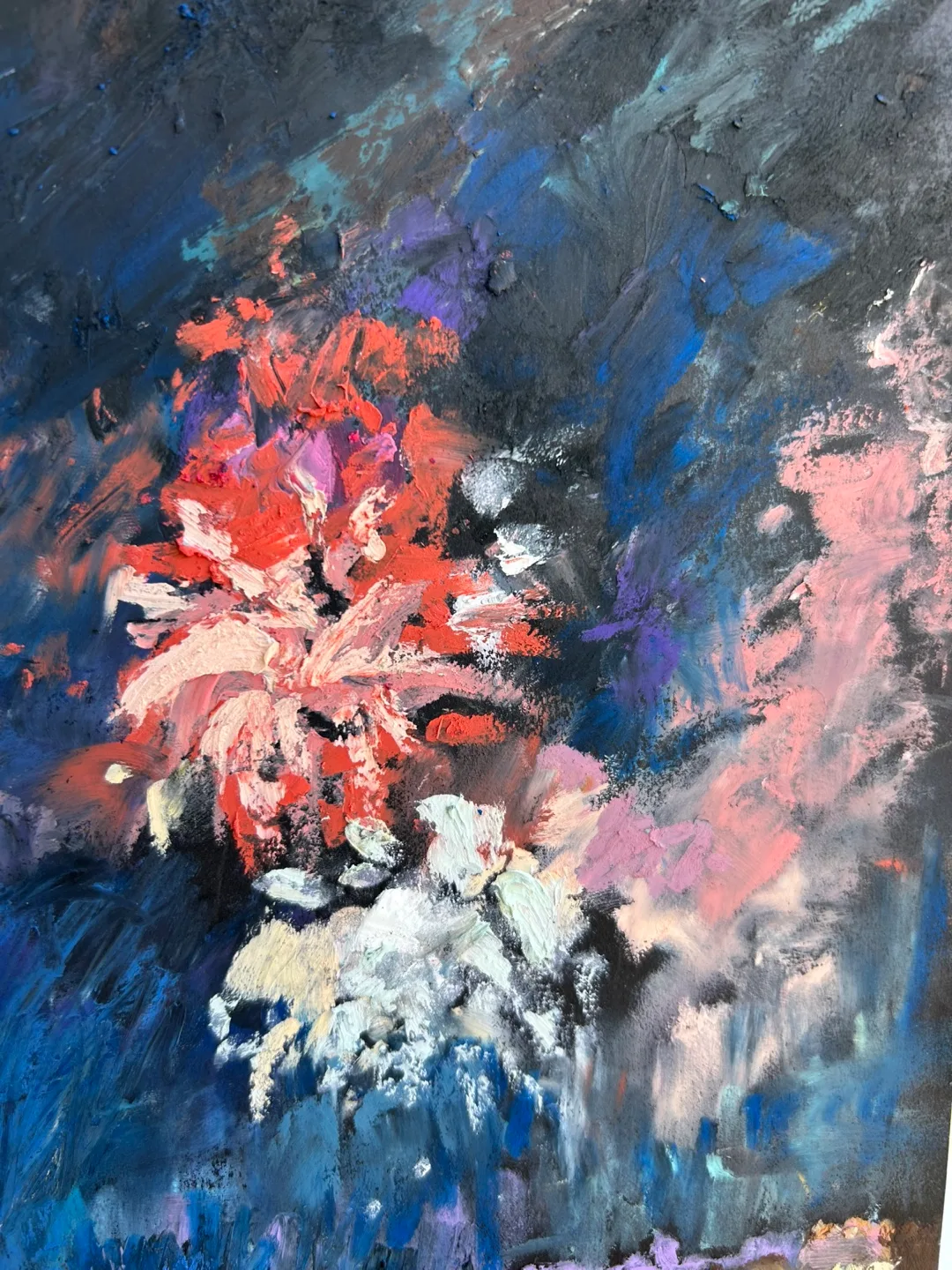 “Canadian Summer” Original Oil Pastel Painting image indicator(4)