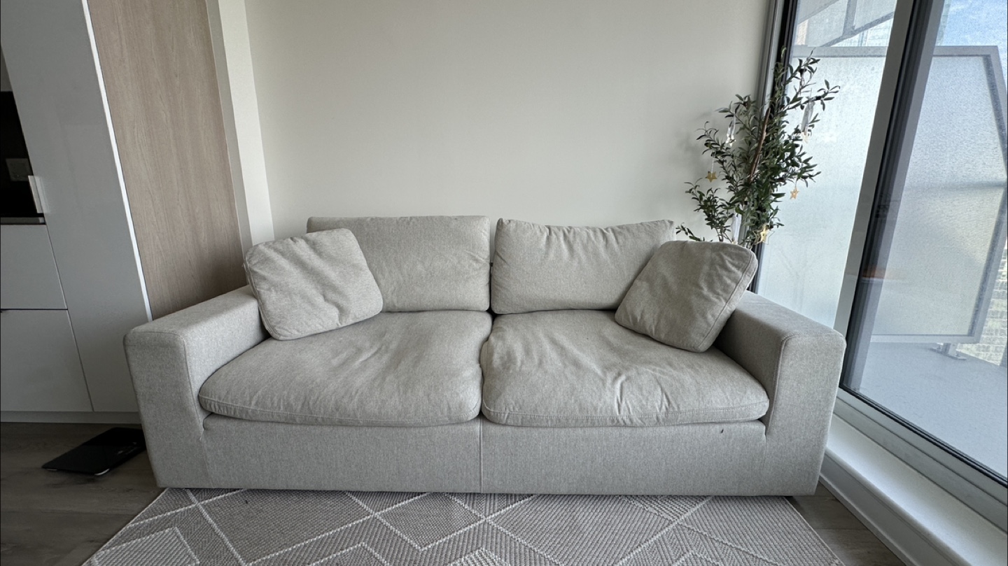 Structube Cloud Couch - Cream color