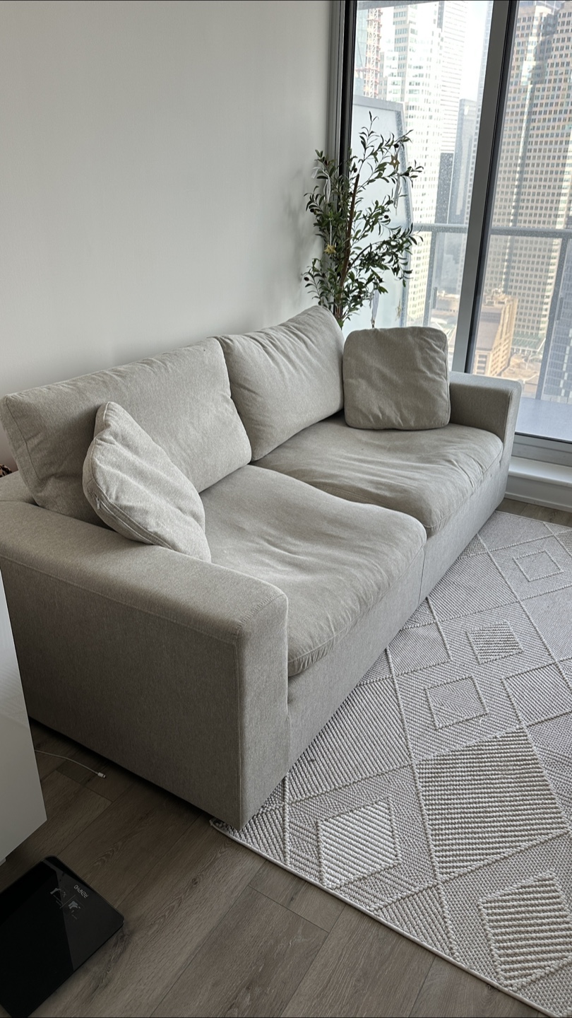 Structube Cloud Couch - Cream color - photo 2