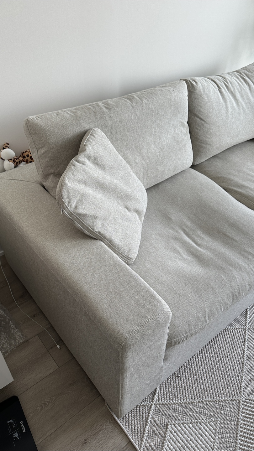Structube Cloud Couch - Cream color - photo 4