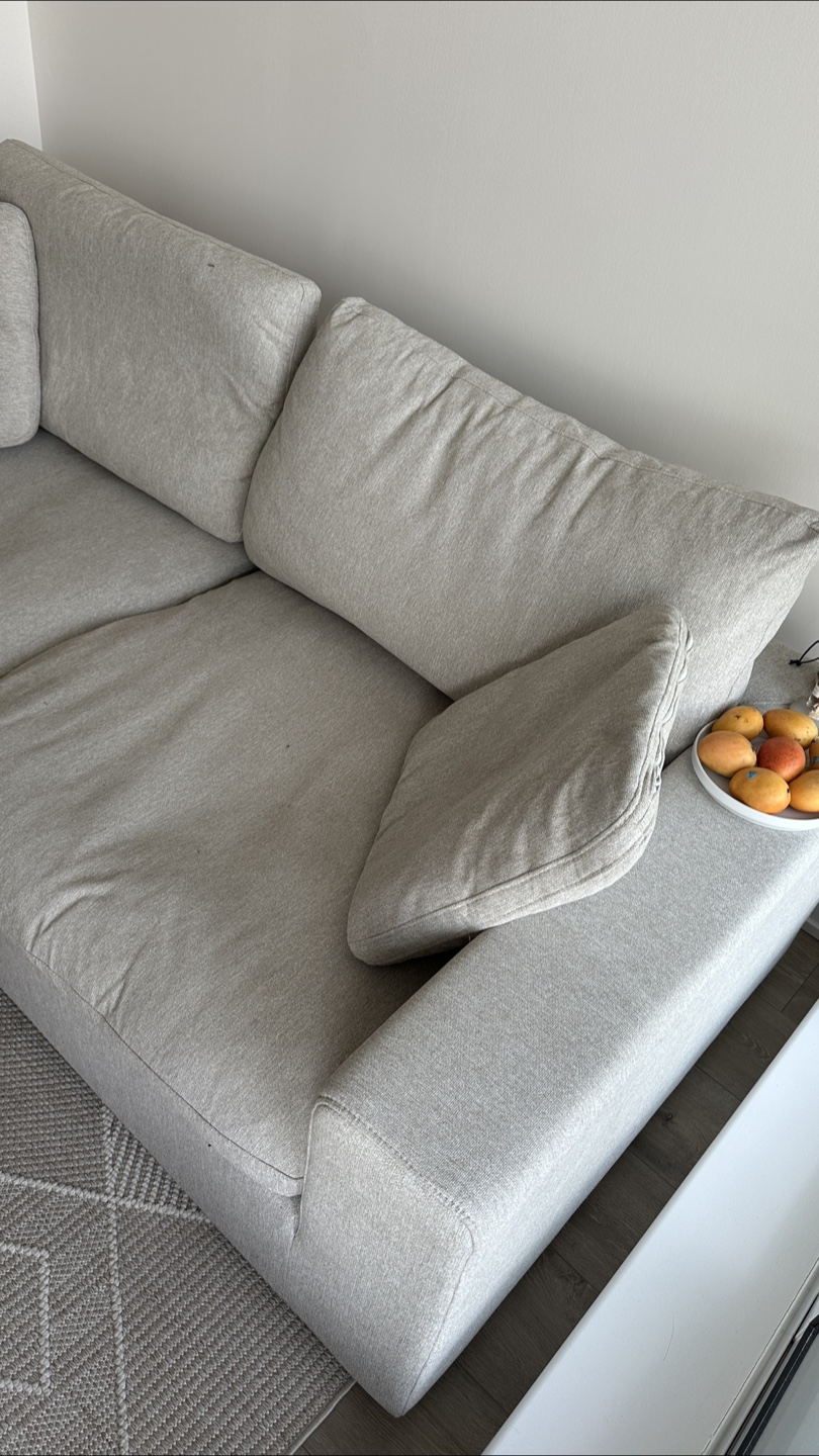 Structube Cloud Couch - Cream color - photo 3
