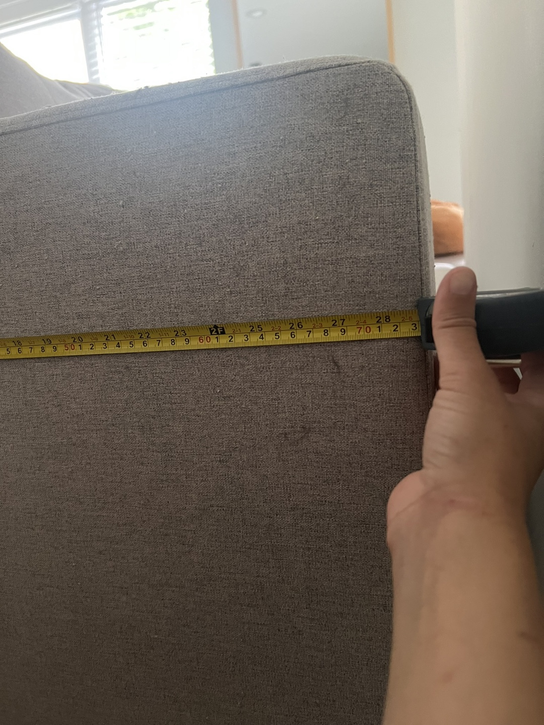 IKEA Sleeper sofa with storage- light beige slightly used - photo 5