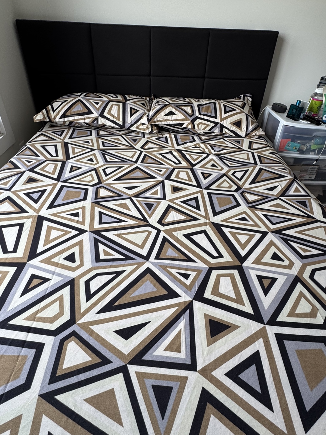 Natulliy Queen Bed Frame with Headboard - photo 2