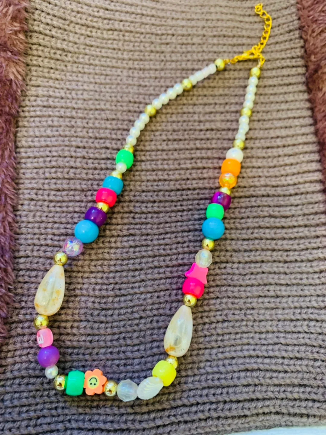Handmade Beaded Necklace image indicator(2)