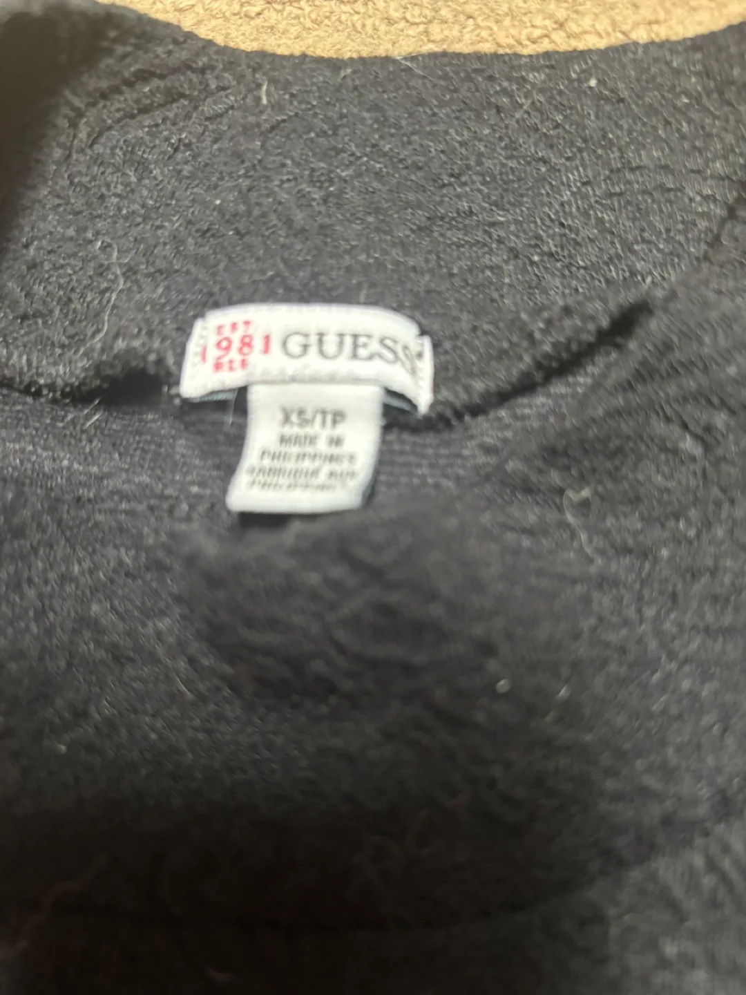 Guess Black Mock Neck Top - Size XS image indicator(3)