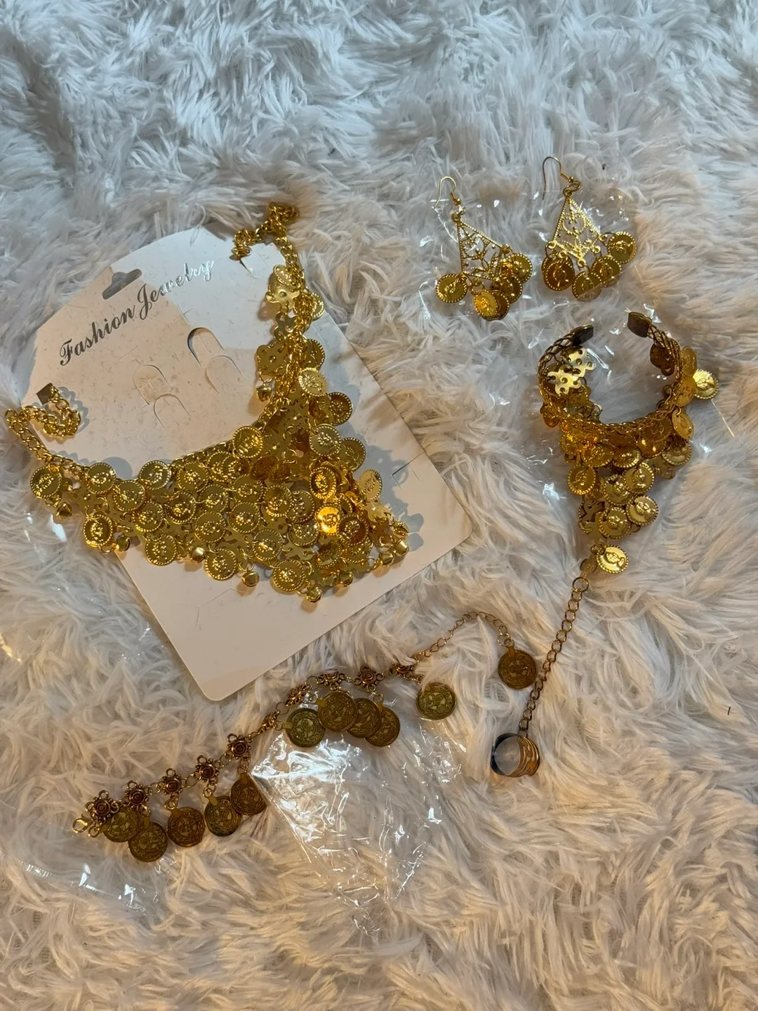 5PCS Belly Dance Indian Style Jewelry Set thumbnail