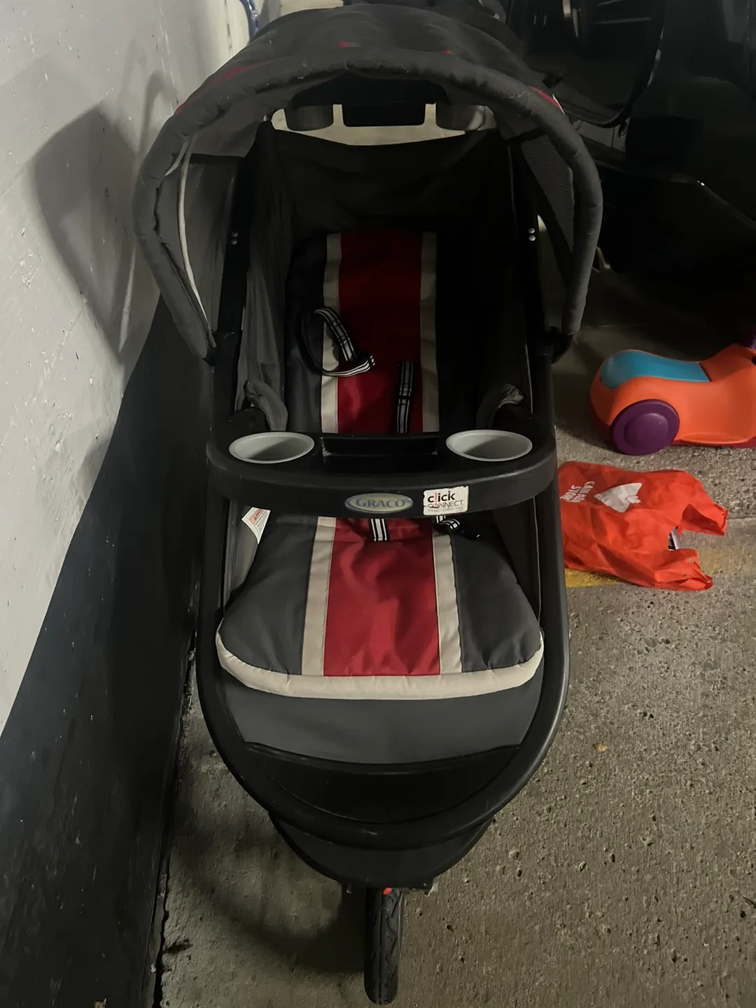 Graco Click Connect Stroller 3 wheel thumbnail