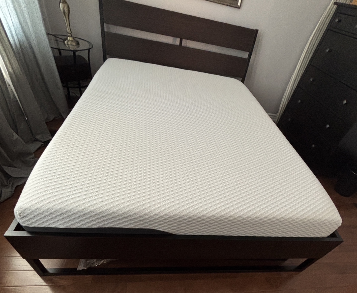IKEA Malm Bed Frame & foam mattress - Queen Size