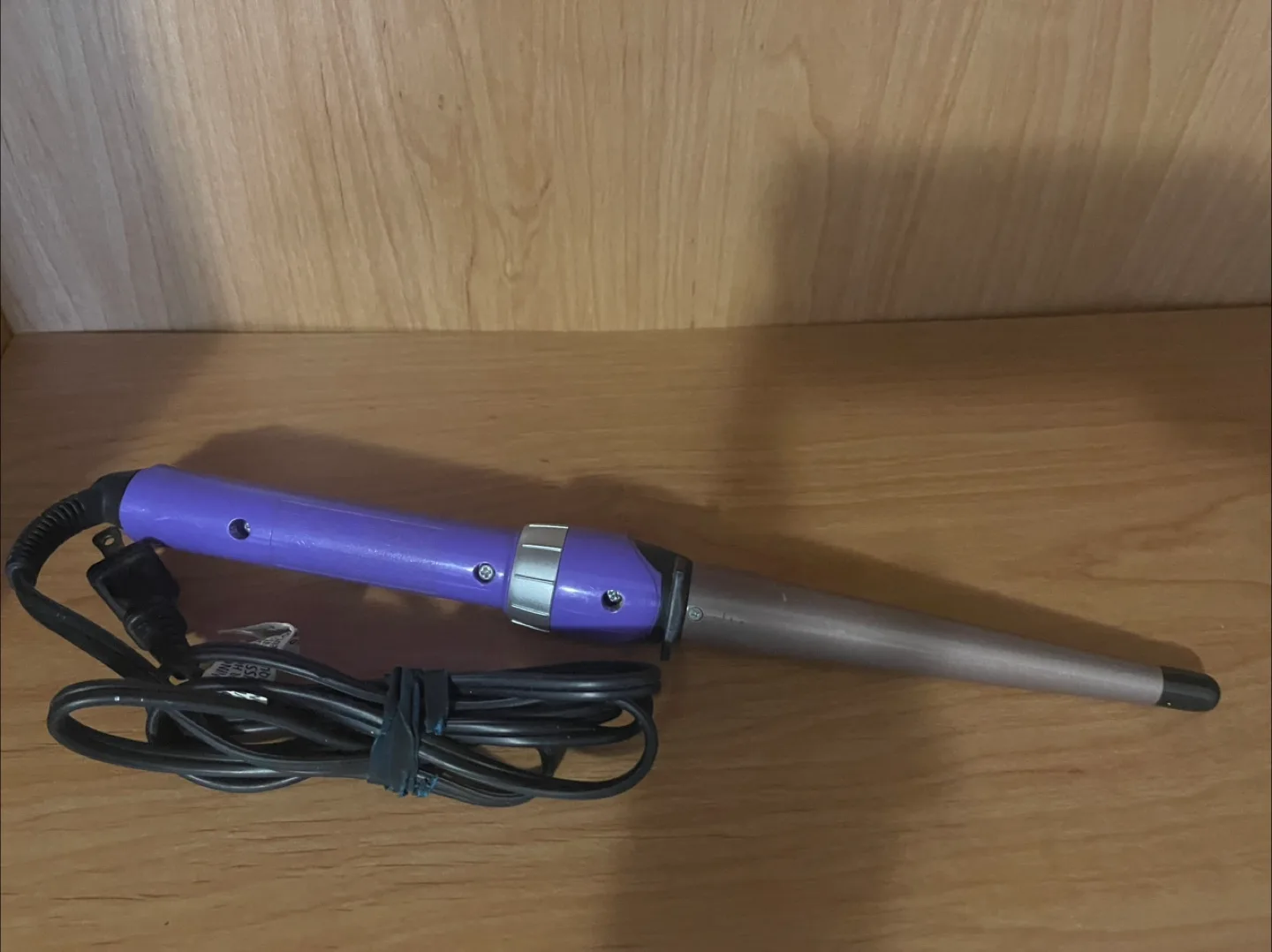 Purple Conical Curling Iron thumbnail