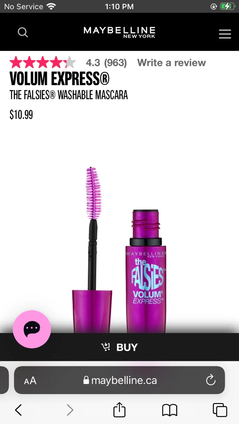 Sealed Maybelline falsies mascara thumbnail