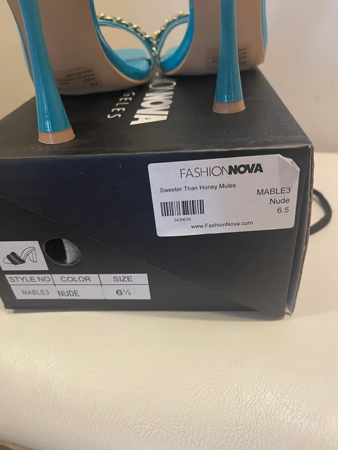 Fashion Nova Sweeter Than Honey Mules - Size 6.5 image indicator(3)