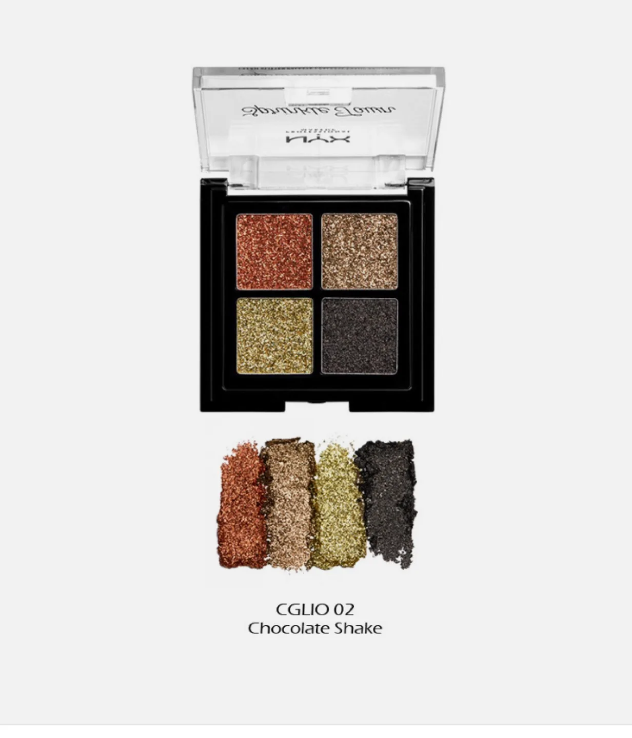 Sealed Nyx  sprinkle town cream glitter palette thumbnail