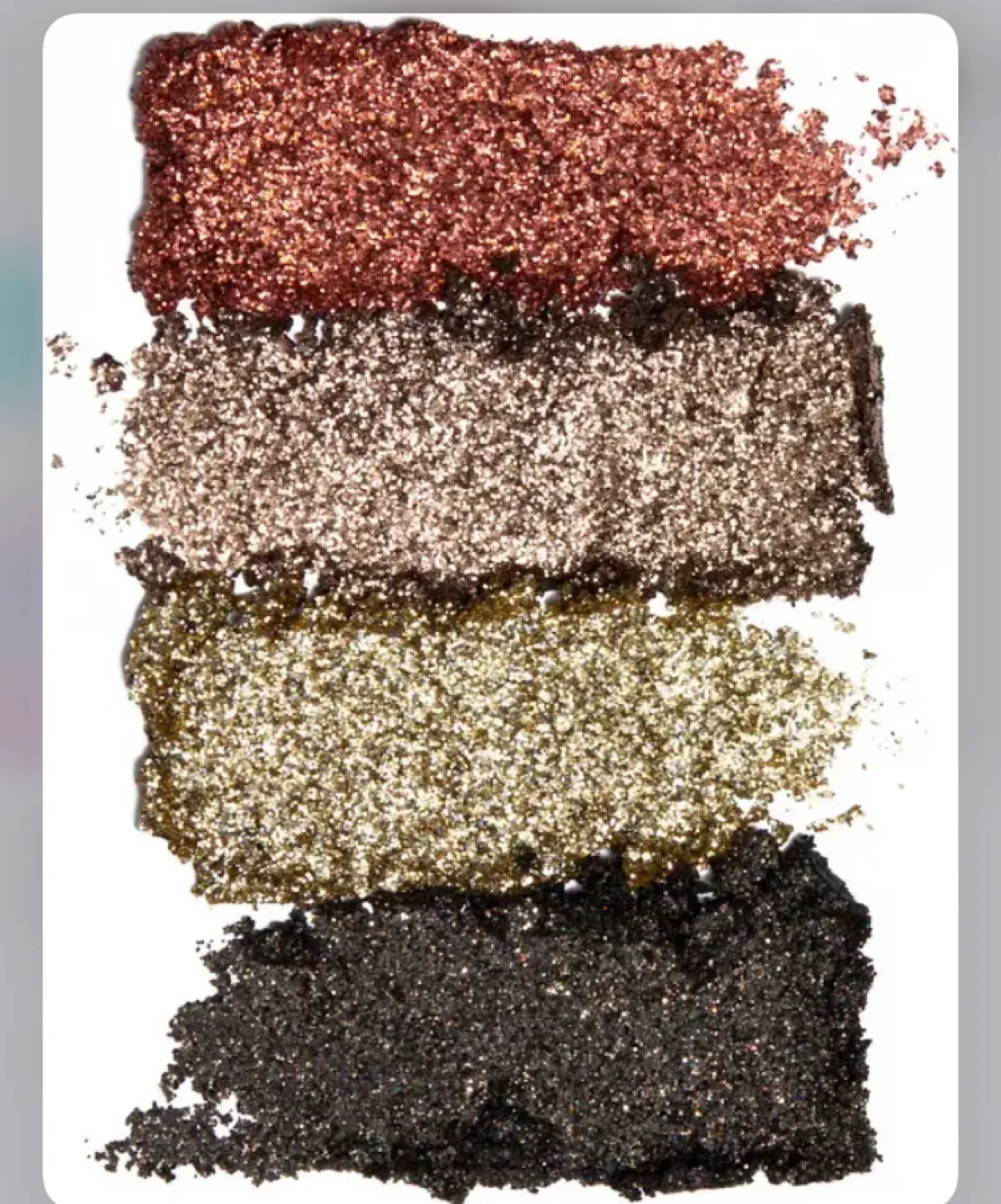 Sealed Nyx  sprinkle town cream glitter palette image indicator(3)