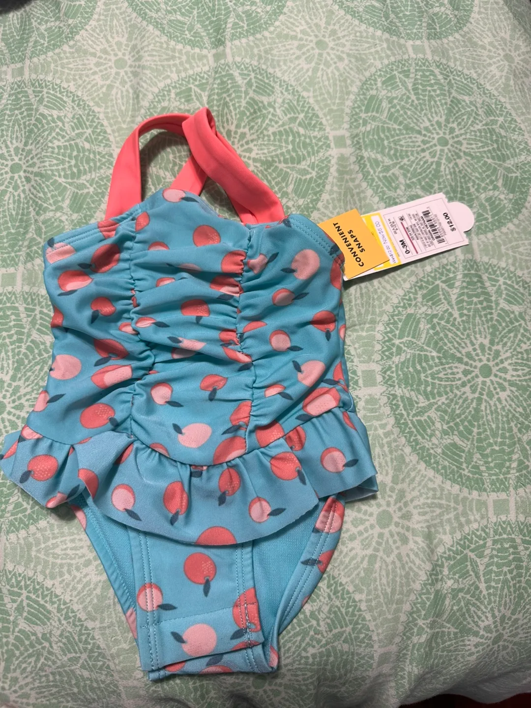 Target Baby Girl Swimsuit - 0-3M thumbnail