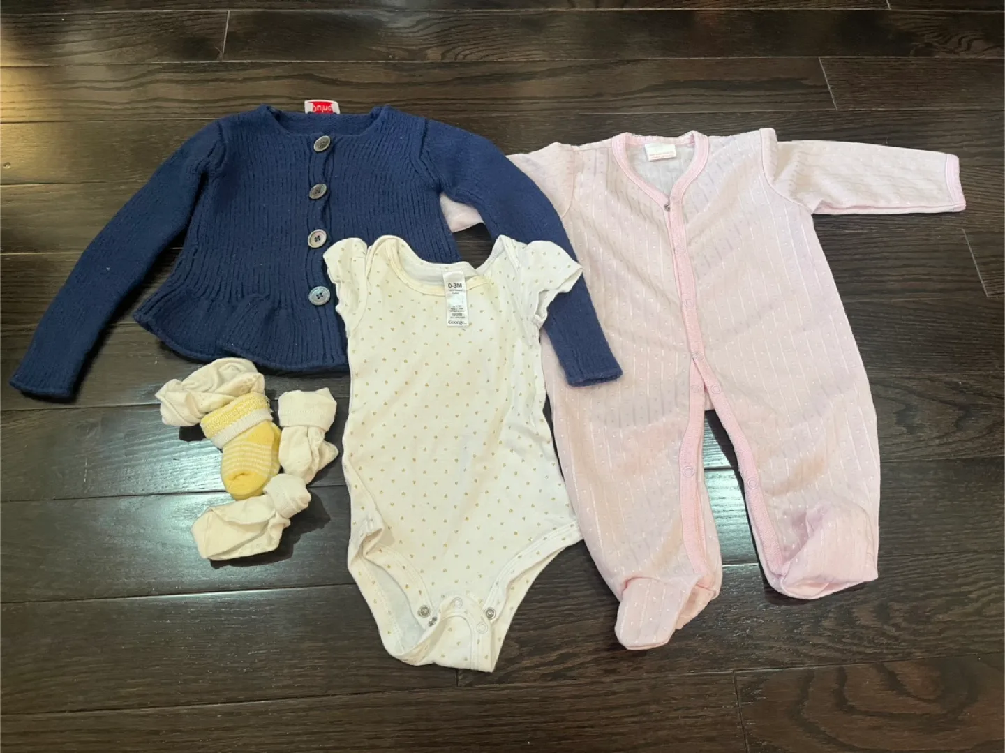 Baby girls clothes bundle image indicator(4)