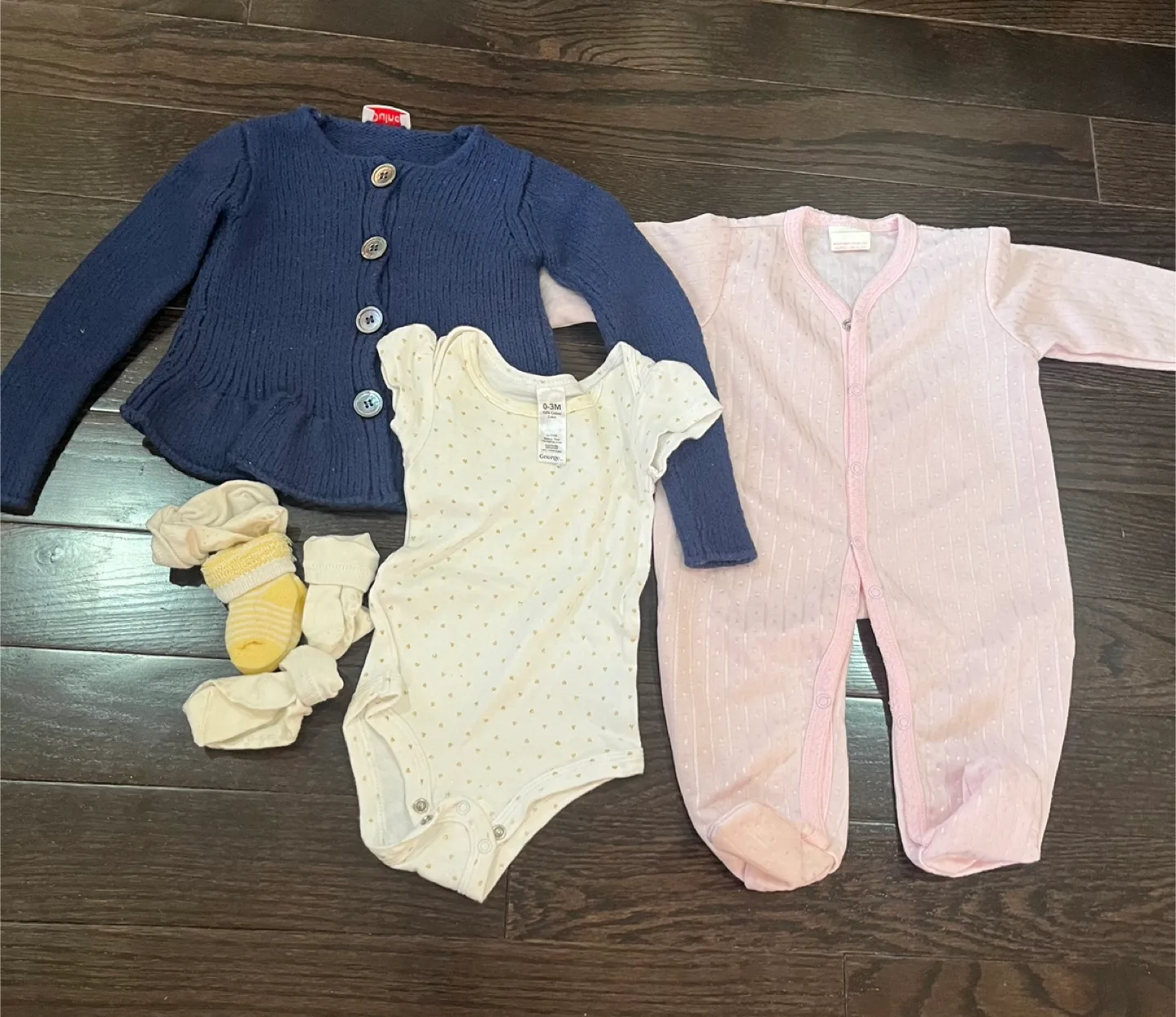 Baby girls clothes bundle image indicator(3)