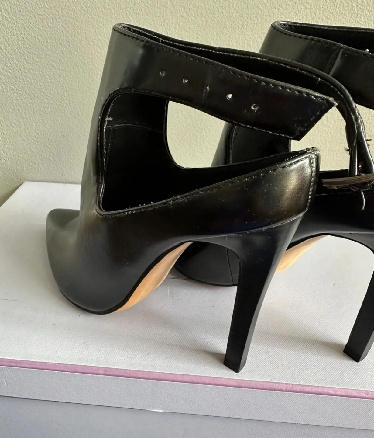 Zara Black Heels - Size 37 image indicator(3)