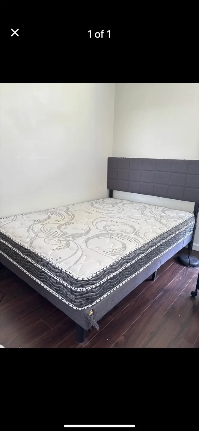 Bed frame and Mattress thumbnail